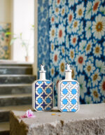 Bouteille D'huile rectangle etoile