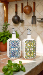 Bouteille D'huile rectangle Azhar