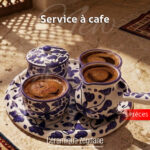 Service à Café Fleurs Bleu – Image 2