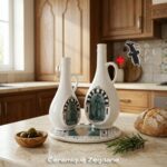 Ensemble Bouteilles D'huile Goute Porte