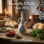 Bouteille D'huile Goute Calligraphie Fait Main – Image 2